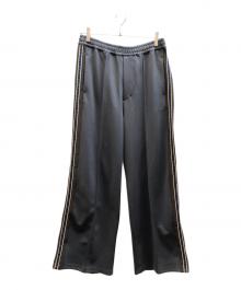 SASQUATCHfabrix.（サスクワッチファブリックス）の古着「FLARE SILHOUETTE TRACK PANTS」｜グレー