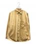 AURALEE（オーラリー）の古着「WASHED FINX TWILL BIG SHIRTS」｜ベージュ