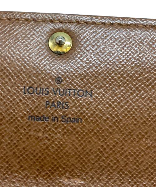 LOUIS VUITTON（ルイ ヴィトン）LOUIS VUITTON (ルイ ヴィトン) モノグラム ポルトフォイユ・サラ 長財布 ブラウンの古着・服飾アイテム