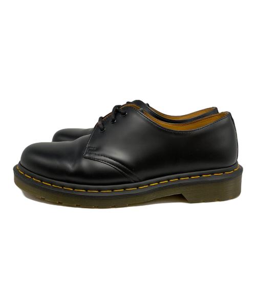 Dr.Martens（ドクターマーチン）Dr.Martens (ドクターマーチン) 3ホールシューズ ブラック サイズ:UK 8の古着・服飾アイテム