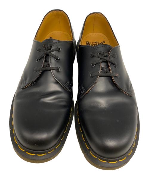 Dr.Martens（ドクターマーチン）Dr.Martens (ドクターマーチン) 3ホールシューズ ブラック サイズ:UK 8の古着・服飾アイテム