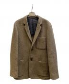 MARGARET HOWELLマーガレットハウエル）の古着「ハリスツイードジャケット」｜カーキ