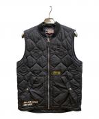 Aape BY A BATHING APEエーエイプ バイ アベイシングエイプ）の古着「中綿ベスト」｜ブラック