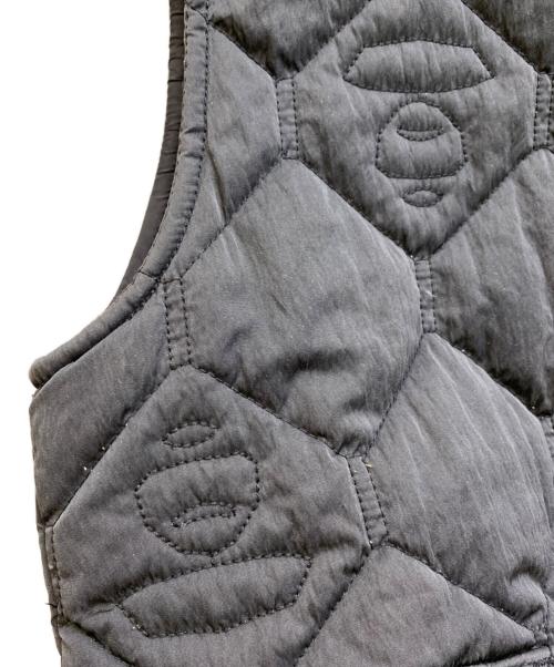 Aape BY A BATHING APE（エーエイプ バイ アベイシングエイプ）AAPE BY A BATHING APE (エーエイプ バイ アベイシングエイプ) 中綿ベスト ブラック サイズ:Mの古着・服飾アイテム