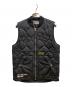 AAPE BY A BATHING APE（エーエイプ バイ アベイシングエイプ）の古着「中綿ベスト」｜ブラック
