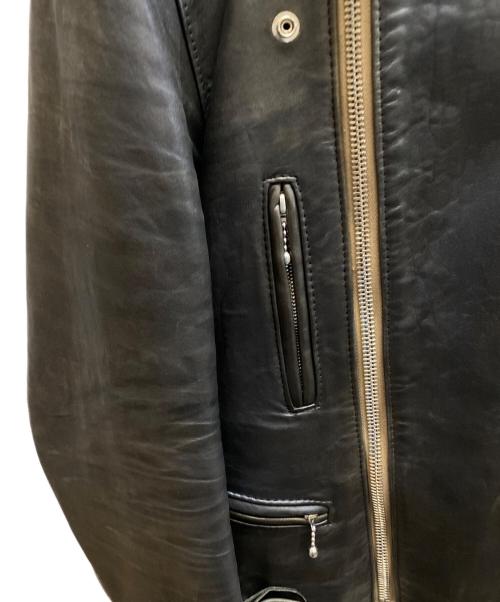 Lewis Leathers（ルイスレザース）Lewis Leathers (ルイスレザーズ) LIGHTNING TIGHT FIT レザージャケット ブラック サイズ:36の古着・服飾アイテム