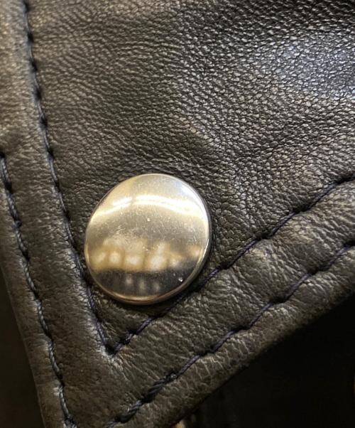 Lewis Leathers（ルイスレザース）Lewis Leathers (ルイスレザーズ) LIGHTNING TIGHT FIT レザージャケット ブラック サイズ:36の古着・服飾アイテム