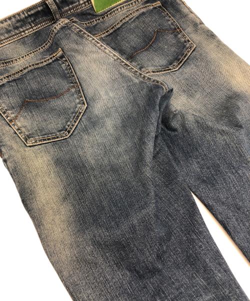 JACOB COHEN（ヤコブコーエン）JACOB COHEN (ヤコブコーエン) ハラコパッチデニムパンツ インディゴ サイズ:31の古着・服飾アイテム