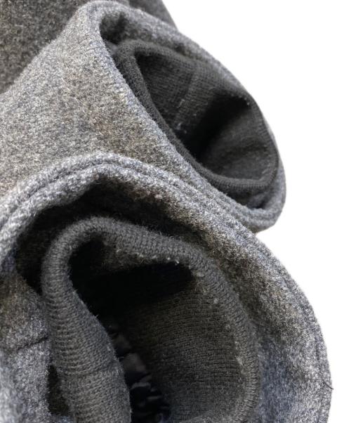 AVIREX（アヴィレックス）AVIREX (アヴィレックス) MELTON N-1 デッキジャケット グレー サイズ:Lの古着・服飾アイテム