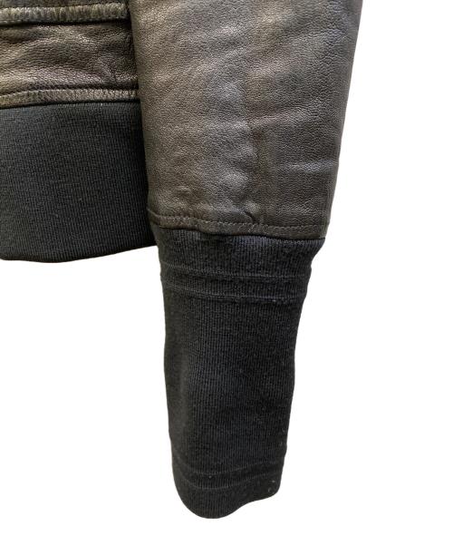 AVIREX（アヴィレックス）AVIREX (アヴィレックス) レザージャケット ブラウン サイズ:48の古着・服飾アイテム