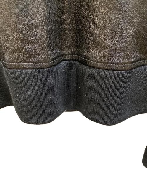 AVIREX（アヴィレックス）AVIREX (アヴィレックス) レザージャケット ブラウン サイズ:48の古着・服飾アイテム