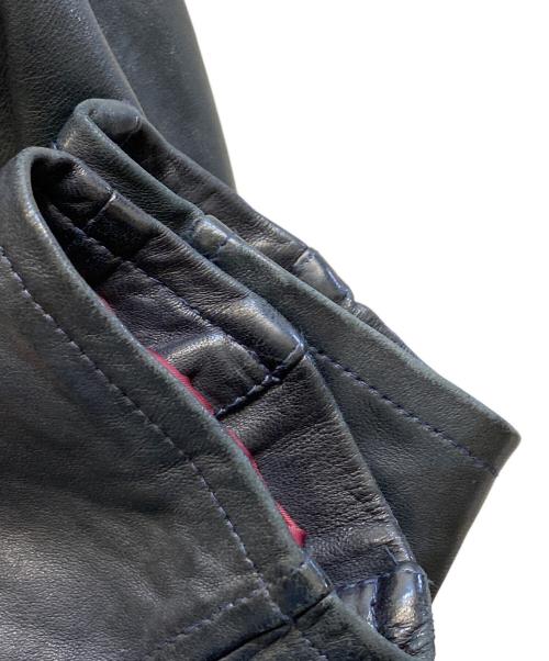 AVIREX（アヴィレックス）AVIREX (アヴィレックス) ダブルライダースジャケット ブラック サイズ:Mの古着・服飾アイテム