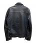 AVIREX (アヴィレックス) ダブルライダースジャケット ブラック サイズ:M：18000円