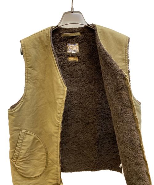 THE REAL McCOY'S（ザ・リアルマッコイズ）THE REAL McCOY'S (ザ・リアルマッコイズ) USN アルパカデッキベスト オリーブ サイズ:38の古着・服飾アイテム