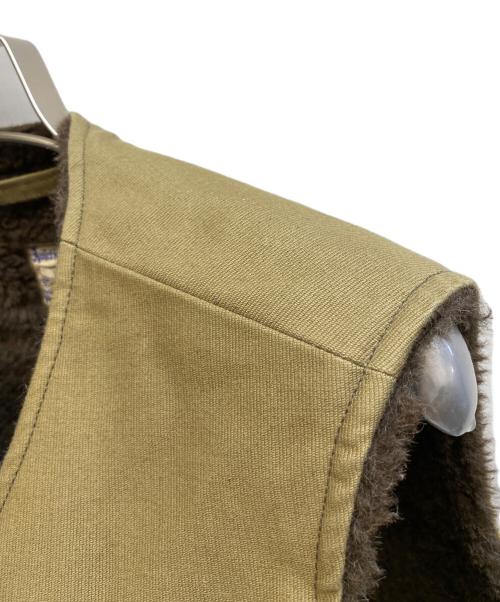 THE REAL McCOY'S（ザ・リアルマッコイズ）THE REAL McCOY'S (ザ・リアルマッコイズ) USN アルパカデッキベスト オリーブ サイズ:38の古着・服飾アイテム