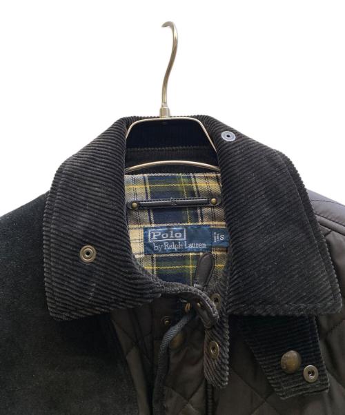 POLO RALPH LAUREN（ポロ・ラルフローレン）POLO RALPH LAUREN (ポロ・ラルフローレン) キルティングジャケット ブラック サイズ:Sの古着・服飾アイテム