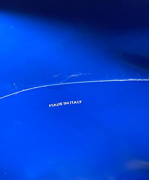 MARNI（マルニ）MARNI (マルニ) PVCショルダーバッグ ブラックブルーの古着・服飾アイテム