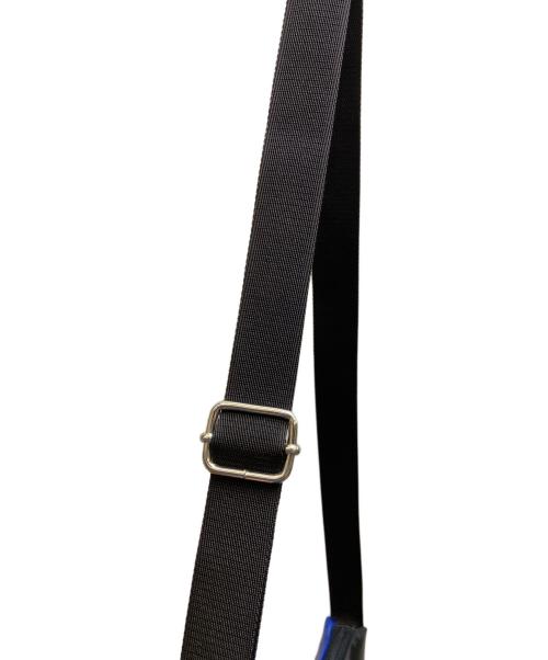 MARNI（マルニ）MARNI (マルニ) PVCショルダーバッグ ブラックブルーの古着・服飾アイテム