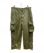 French Armyフランス軍）の古着「M-47 後期型 カーゴパンツ」｜カーキ