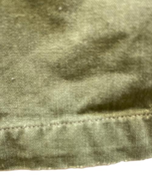 French Army（フランス軍）French Army (フランス軍) M-47 後期型 カーゴパンツ カーキ サイズ:13の古着・服飾アイテム