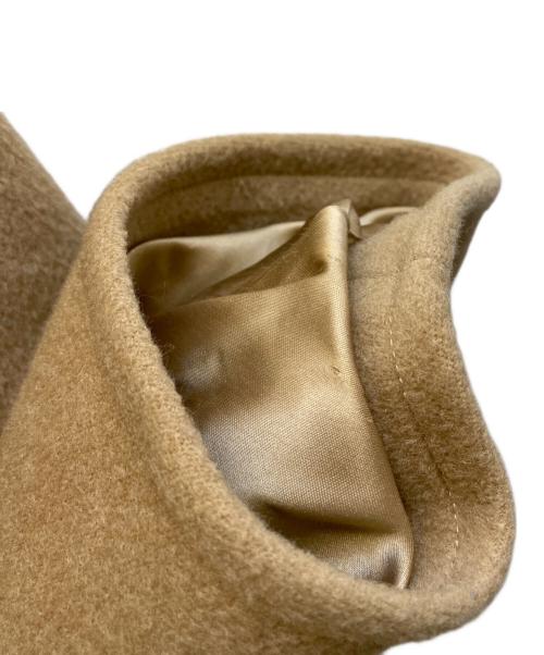 MaxMara（マックスマーラ）MaxMara (マックスマーラ) ウールステンカラーコート ブラウン サイズ:40の古着・服飾アイテム