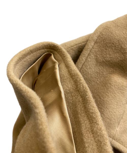 MaxMara（マックスマーラ）MaxMara (マックスマーラ) ウールステンカラーコート ブラウン サイズ:40の古着・服飾アイテム