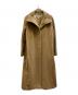 MaxMara（マックスマーラ）の古着「ウールステンカラーコート」｜ブラウン