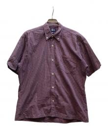 stussy（ステューシー）の古着「半袖チェックシャツ」｜レッド