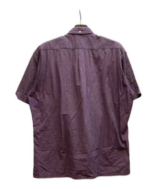 stussy（ステューシー）stussy (ステューシー) 半袖チェックシャツ レッド サイズ:Sの古着・服飾アイテム