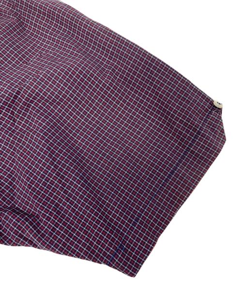 stussy（ステューシー）stussy (ステューシー) 半袖チェックシャツ レッド サイズ:Sの古着・服飾アイテム