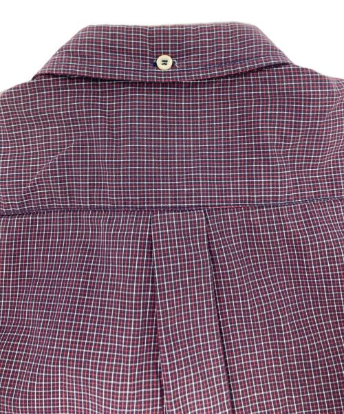 stussy（ステューシー）stussy (ステューシー) 半袖チェックシャツ レッド サイズ:Sの古着・服飾アイテム