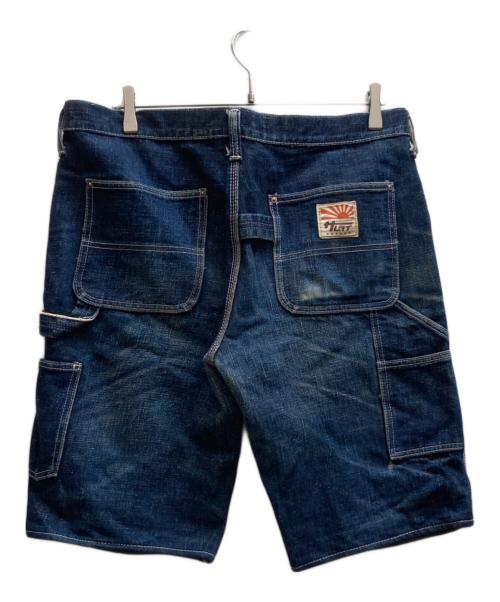 SAMURAI JEANS（サムライジーンズ）SAMURAI JEANS (サムライジーンズ) デニムペインターショートパンツ インディゴ サイズ:91㎝（W36）の古着・服飾アイテム