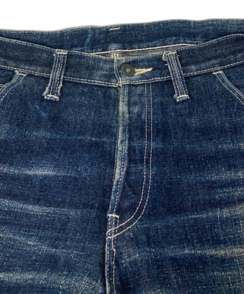 SAMURAI JEANS（サムライジーンズ）SAMURAI JEANS (サムライジーンズ) デニムペインターショートパンツ インディゴ サイズ:91㎝（W36）の古着・服飾アイテム