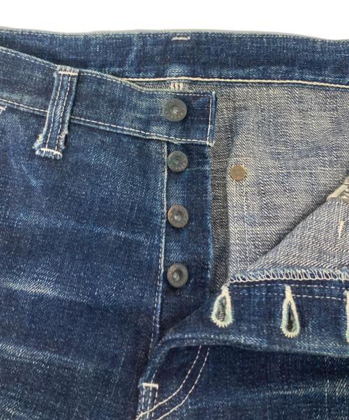 SAMURAI JEANS（サムライジーンズ）SAMURAI JEANS (サムライジーンズ) デニムペインターショートパンツ インディゴ サイズ:91㎝（W36）の古着・服飾アイテム