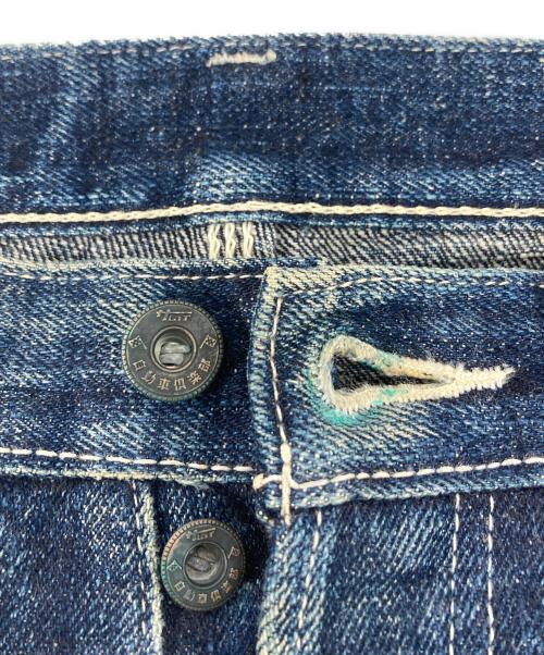 SAMURAI JEANS（サムライジーンズ）SAMURAI JEANS (サムライジーンズ) デニムペインターショートパンツ インディゴ サイズ:91㎝（W36）の古着・服飾アイテム