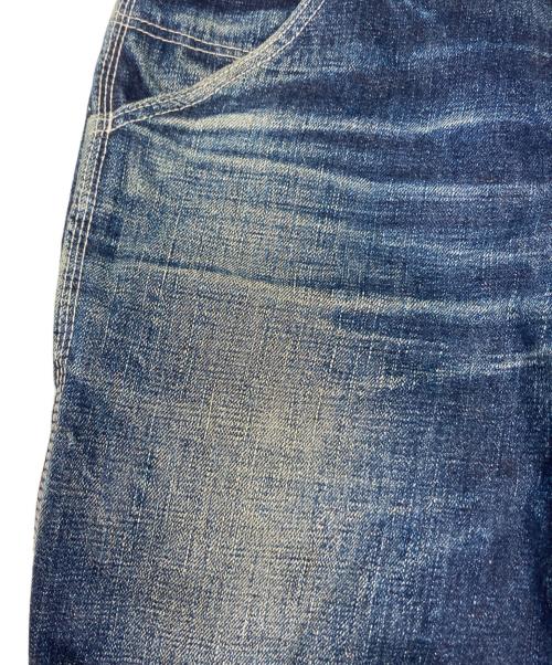 SAMURAI JEANS（サムライジーンズ）SAMURAI JEANS (サムライジーンズ) デニムペインターショートパンツ インディゴ サイズ:91㎝（W36）の古着・服飾アイテム