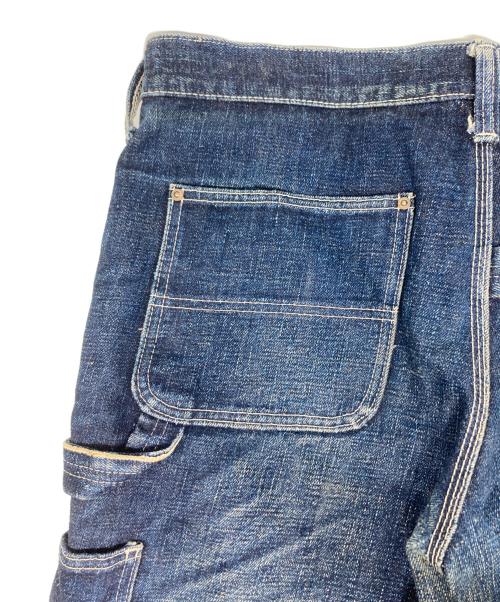 SAMURAI JEANS（サムライジーンズ）SAMURAI JEANS (サムライジーンズ) デニムペインターショートパンツ インディゴ サイズ:91㎝（W36）の古着・服飾アイテム