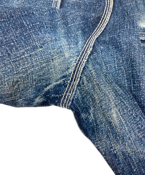SAMURAI JEANS（サムライジーンズ）SAMURAI JEANS (サムライジーンズ) デニムペインターショートパンツ インディゴ サイズ:91㎝（W36）の古着・服飾アイテム