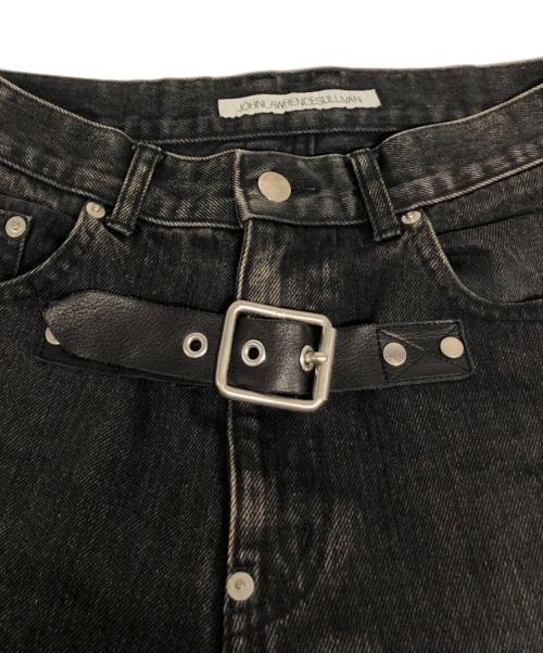 JOHN LAWRENCE SULLIVAN（ジョン ローレンス サリバン）JOHN LAWRENCE SULLIVAN (ジョン ローレンス サリバン) デニムパンツ ブラック サイズ:46の古着・服飾アイテム