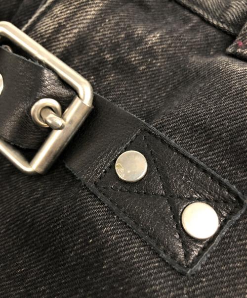 JOHN LAWRENCE SULLIVAN（ジョン ローレンス サリバン）JOHN LAWRENCE SULLIVAN (ジョン ローレンス サリバン) デニムパンツ ブラック サイズ:46の古着・服飾アイテム