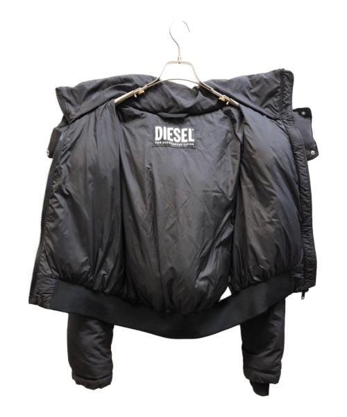DIESEL（ディーゼル）DIESEL (ディーゼル) ダウンジャケット ブラック サイズ:42の古着・服飾アイテム