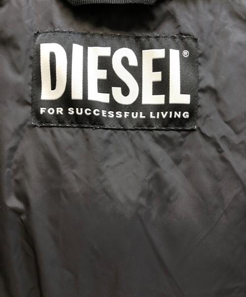 DIESEL（ディーゼル）DIESEL (ディーゼル) ダウンジャケット ブラック サイズ:42の古着・服飾アイテム