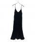 COUTURE D'ADAM (クチュールドアダム) キャミソールワンピース ブラック サイズ:36 未使用品：11000円