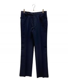 【美品】SADE/シャーデー　PT15 フレアトラウザー 中古・古着通販】SADE (シャーデー) PT15 トラウザーパンツ ネイビー