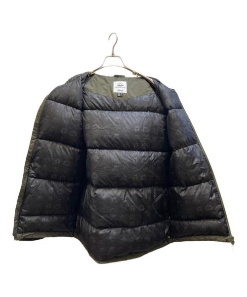 NANGA（ナンガ）NANGA (ナンガ) Mugiwara Camp (ムギワラキャンプ) オーロラダウンジャケット オリーブ サイズ:XLの古着・服飾アイテム