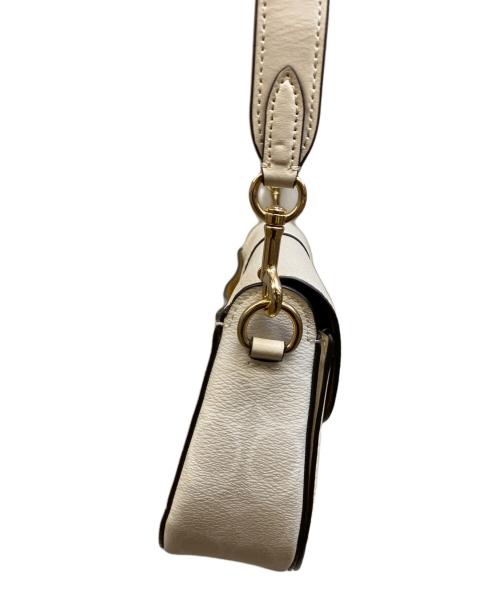 COACH（コーチ）COACH (コーチ) シグネチャーキャンバス ショルダーバッグ アイボリーの古着・服飾アイテム