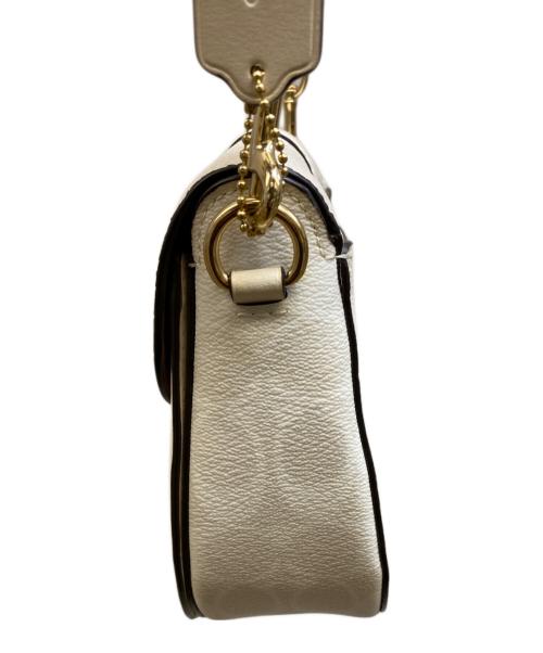 COACH（コーチ）COACH (コーチ) シグネチャーキャンバス ショルダーバッグ アイボリーの古着・服飾アイテム