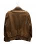 ANGEL LEATHER (エンジェルレザー) レザージャケット ブラウン サイズ:L：8000円