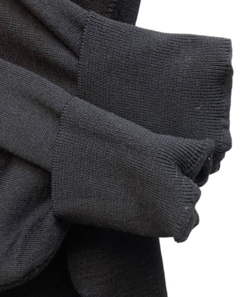 LEONARD（レオナール）LEONARD (レオナール) 花柄カーディガン ブラック サイズ:Lの古着・服飾アイテム