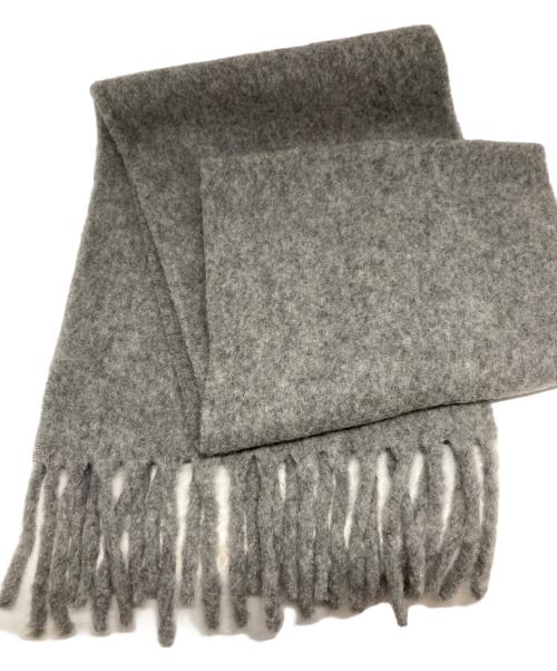 AMI Alexandre Mattiussi（アミアレクサンドルマテュッシ）AMI Alexandre Mattiussi (アミアレクサンドルマテュッシ) アルパカ ピュアウール ポリアミドブレンド オーバーサイズ スカーフ グレー サイズ:-の古着・服飾アイテム